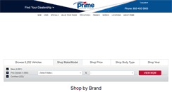 Desktop Screenshot of driveprime.com